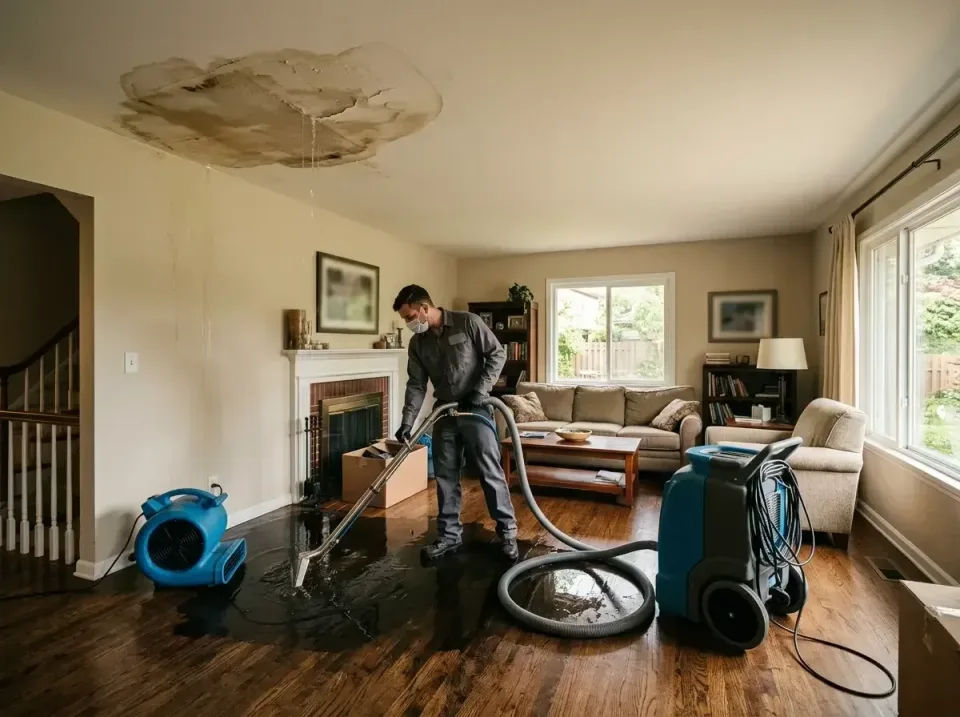 attic-pipe-burst-ceiling-drip-008 — frequently asked questions, Water Damage Restoration & Carpet Care in Speedway, IN
